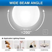 Gambar LAMPU MEGAMAN LED YTA55Z4 5W - 6500k dari BestBright Store Kota Administrasi Jakarta Pusat 4 Tokopedia