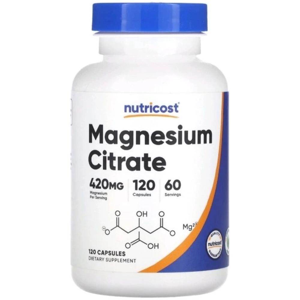 Nutricost magnesium citrate 420mg 420 mg 120