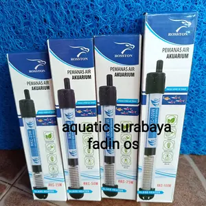 HEATER AQUARIUM ROSTON 25 WATT/50 WATT/75 WATT/100 WATT HEATER KACA