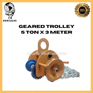 Geared Trolley 5 Ton x 3 Meter / Gear Troli 5T x 3M