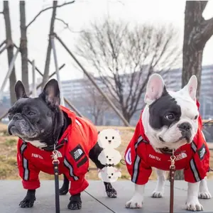 Dog windproof waterproof raincoat jacket THE DOG FACE Windproof Jacket