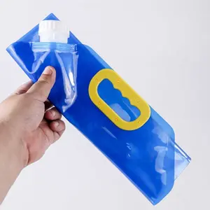 Kantong Air Lipat 5 Liter Jerigen Lipat Kantong Air Portable Water Bag Camping