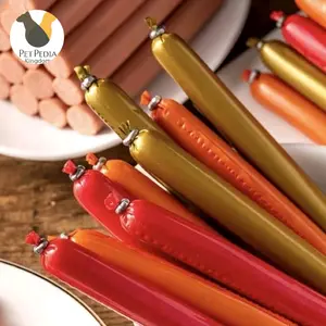 SOSIS KUCING ANJING SNACK RASA SAPI BEBEK AYAM 15GR PRODUK FRESH TREAT