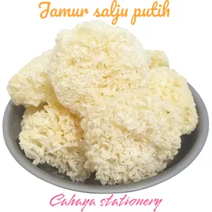 Jamur Putih / Jamur Salju Kering Fungus / Snow White Fungus 100gram