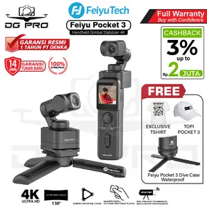 Feiyu Pocket 3 4K 3-Axis Gimbal Camera Feiyutech Action Cam