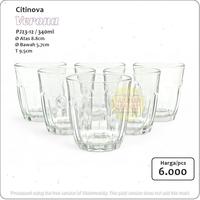 Gambar [6pcs] UTL034V Gelas lowball/Gelas Latte Citinova Verona PJ23-12 340ml dari Toko Sahabat Rakyat_NEW Kab. Sleman 5 Tokopedia