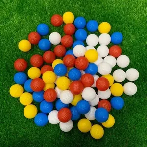 Golf Plastic Ball Bola Golf Bahan Plastik Indoor