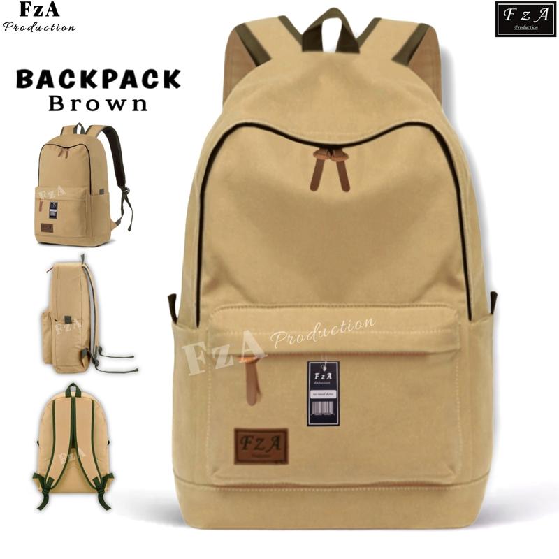 Tas Distro Ransel Punggung Casual Wanita - Pria Original Laptop FzA 0
