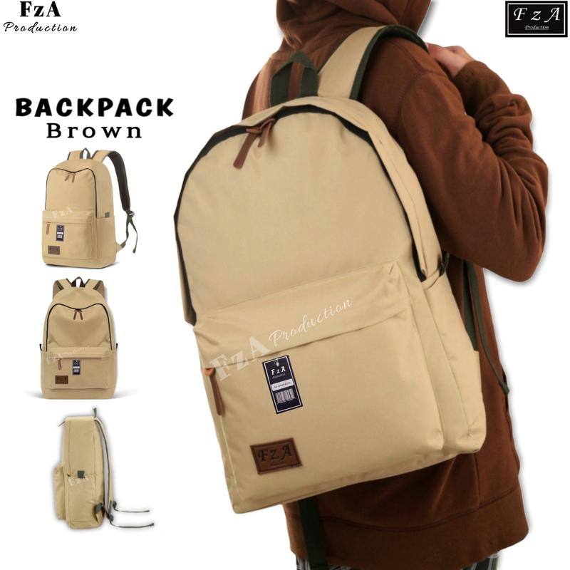 Tas Distro Ransel Punggung Casual Wanita - Pria Original Laptop FzA 6