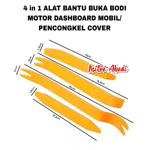 4 IN 1 Alat Bantu Buka Bodi Motor Dashboard Mobil / Pencongkel Cover