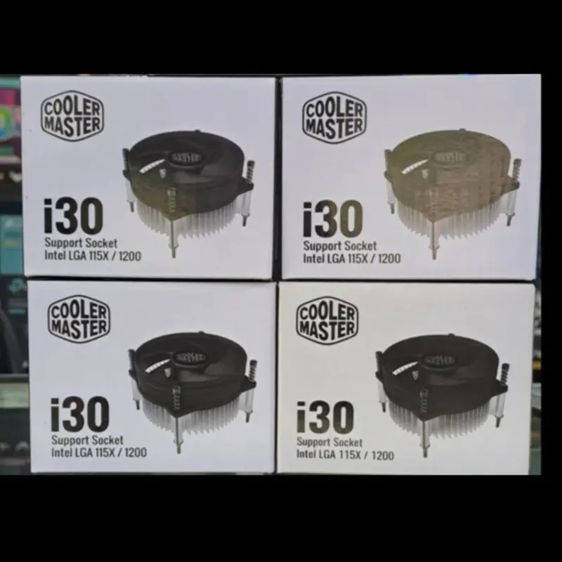 Cooler Master i30 Fan Processor CPU Cooler Intel LGA 115X 3