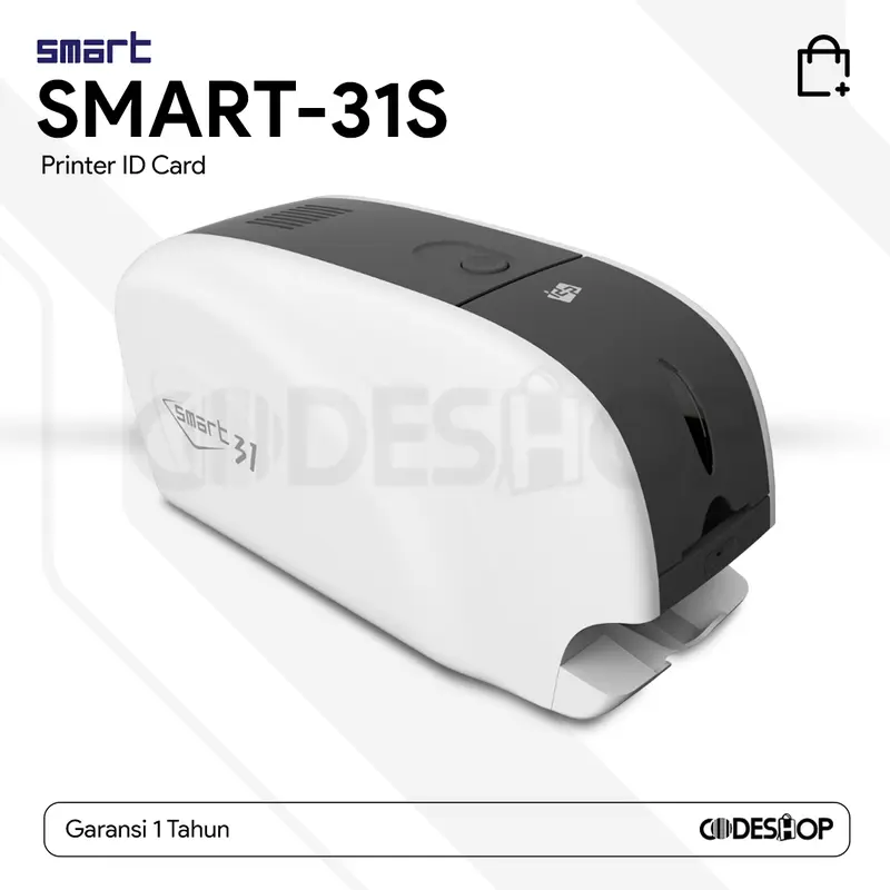 Printer ID card Smart 31 31s - Ribbon Colour dan Kartu Original 0