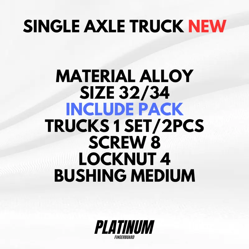 Truck Fingerboard Single Axel 5