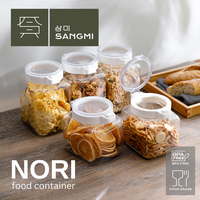 Gambar SANGMI Toples Tempat Wadah Penyimpanan Makanan Smart Lock Storage Jar - 900 ml dari SANGMI ID Kota Tangerang 1 Tokopedia