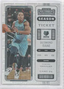 22-23 Panini Contenders Play-In Ticket #89 Desmond Bane