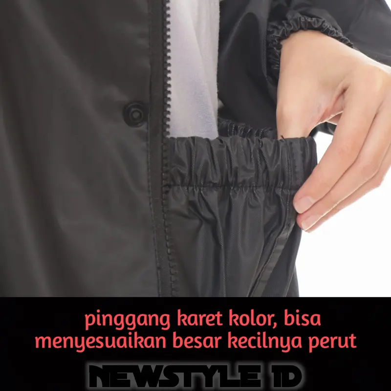 JAS HUJAN SETELAN DEWASA PRIA WANITA ANTI REMBES TERBAIK BY AKULA 3