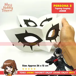 Topeng Anime Cosplay Persona 5 Phantom Joker