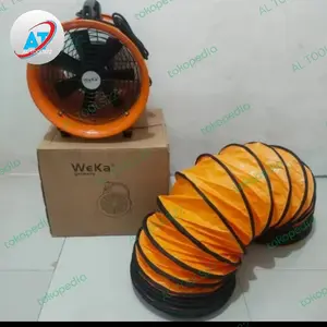 kipas blower portabel ventilator 12 inch WEKA GERMANY+selang 5 meter