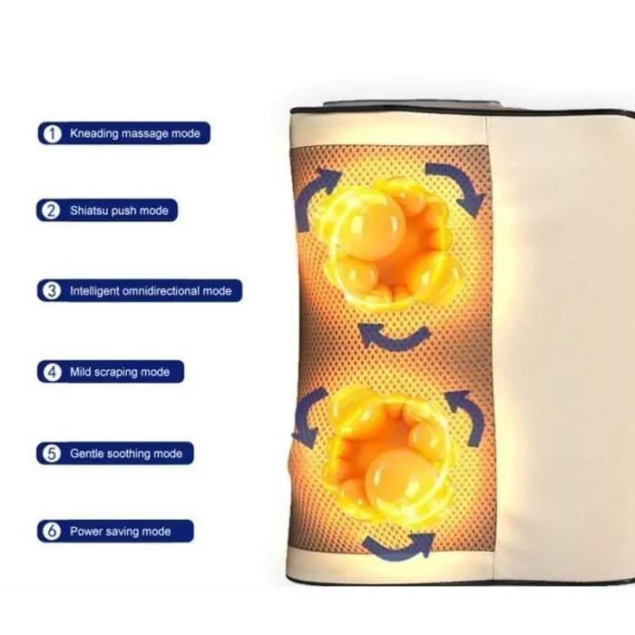 Junbu Bantal Pijat / Pijit Leher Elektrik Massage Pillow Heating 1