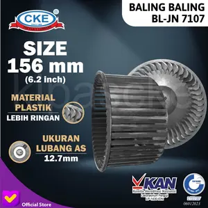 Blade Blower 6.2 Inch Plastik Baling Centrifugal Blower 6.2" BL-JN7107