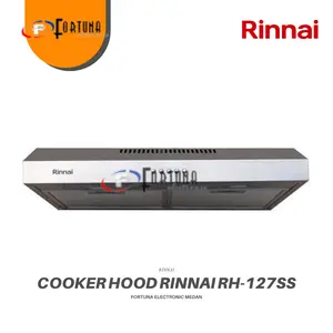 RINNAI COOKER HOOD RH 127 SS SLIM 70 CM PENGHISAP ASAP MEDAN GOSEND