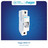 Gambar Hager MCB 1 Phase 10a 10 ampere 4.5kA - MY110E dari Hager Indonesia Kota Administrasi Jakarta Barat 1 Tokopedia