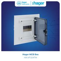 Gambar Hager Box MCB 4 Group Inbow Transparant - VF104TM dari Hager Indonesia Kota Administrasi Jakarta Barat 1 Tokopedia