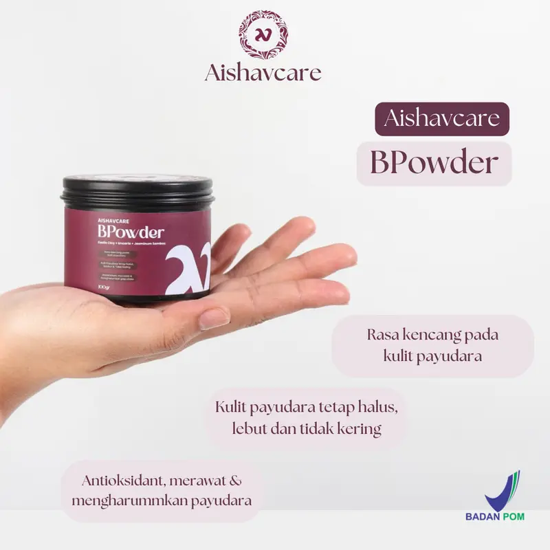 AISHA BREASTS POWDER | AISHAVCARE | PERAWATAN KEWANITAAN 0