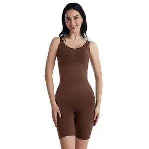 500109 Cynthia Liposuit Knit Hi-Lo Coverage - DarkBrown
