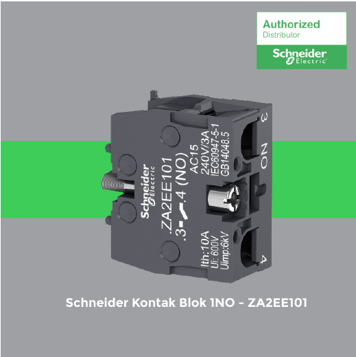 Gambar Schneider Kontak Blok 1NO - ZA2EE101 dari Smart Power Solution Kota Administrasi Jakarta Barat Tokopedia