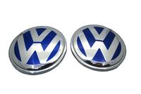 Gambar Dop Velg VW Ukuran 65mm Warna Chrome dan Biru Tua dari Jakarta Sparepart_NEW Kota Depok 2 Tokopedia