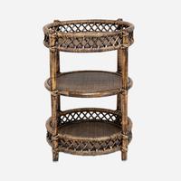 Gambar Tsaro Rack 3 Tier Rattan Rak Samping Rotan Brown dari NAGAREY Kota Administrasi Jakarta Barat 3 Tokopedia