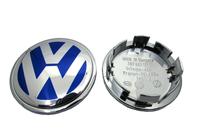 Gambar Dop Velg VW Ukuran 65mm Warna Chrome dan Biru Tua dari Jakarta Sparepart_NEW Kota Depok 1 Tokopedia