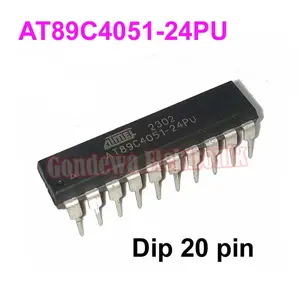 AT89C4051 AT89C4051-24PU 8-bit Microcontroller with 4K Bytes Flash