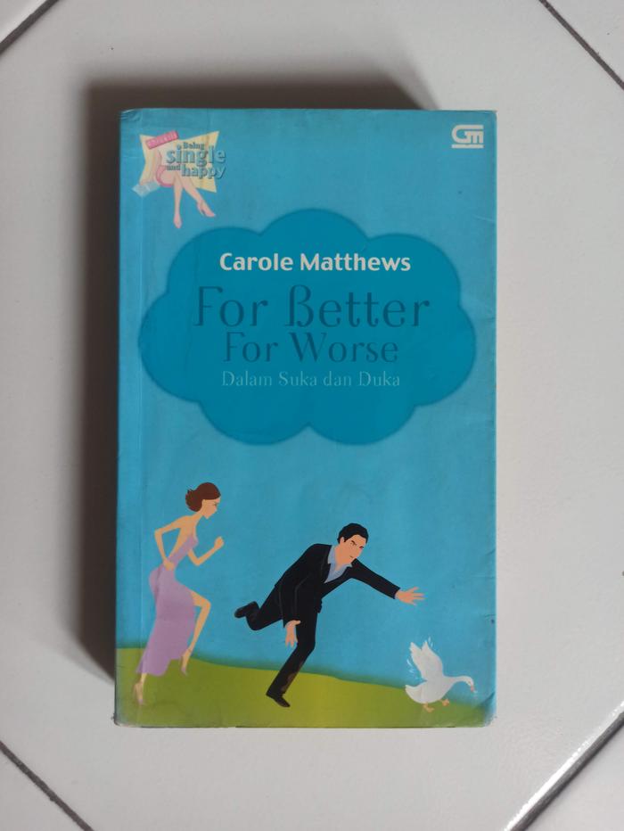 Gambar For Better For Worse (Dalam Suka dan Duka) dari Toko Buku Bekas Aksiku Kota Administrasi Jakarta Timur Tokopedia