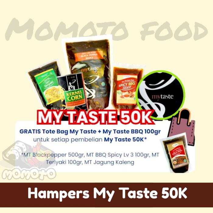 Gambar Paket Hampers My Taste Saus Halal 50K Korean Barbeque Korbeq BBQ dari Momoto Food Supplier Kota Surabaya Tokopedia