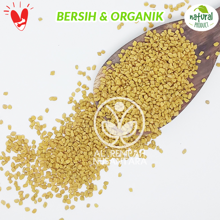 Gambar Biji Klabet - Kelabet - Hulbah - Fenugreek 100gr Grade A dari Al Rempah Nusantara Kab. Klaten Tokopedia