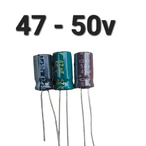 elko elco (  47uf 50v ) 47 uf mikro 50 v volt 47mikro