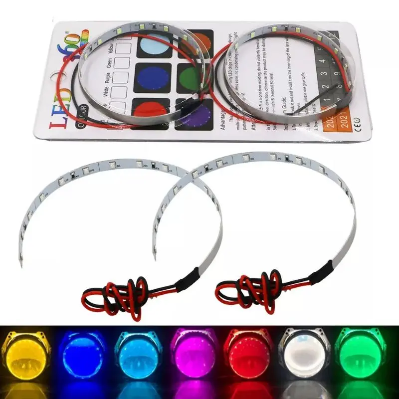 Lampu LED devil eye demon eyes DE 360 derajat projector hid biled 0