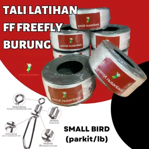 Tali latihan FF Free Flight Fly Burung Falk Lovebird
