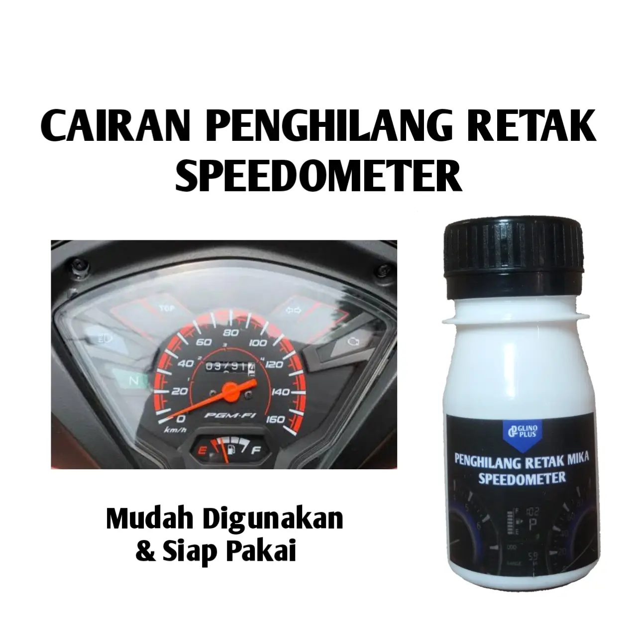 Penghilang Retak Garis Mika Kaca Spido Meter Spidometer Speedometer