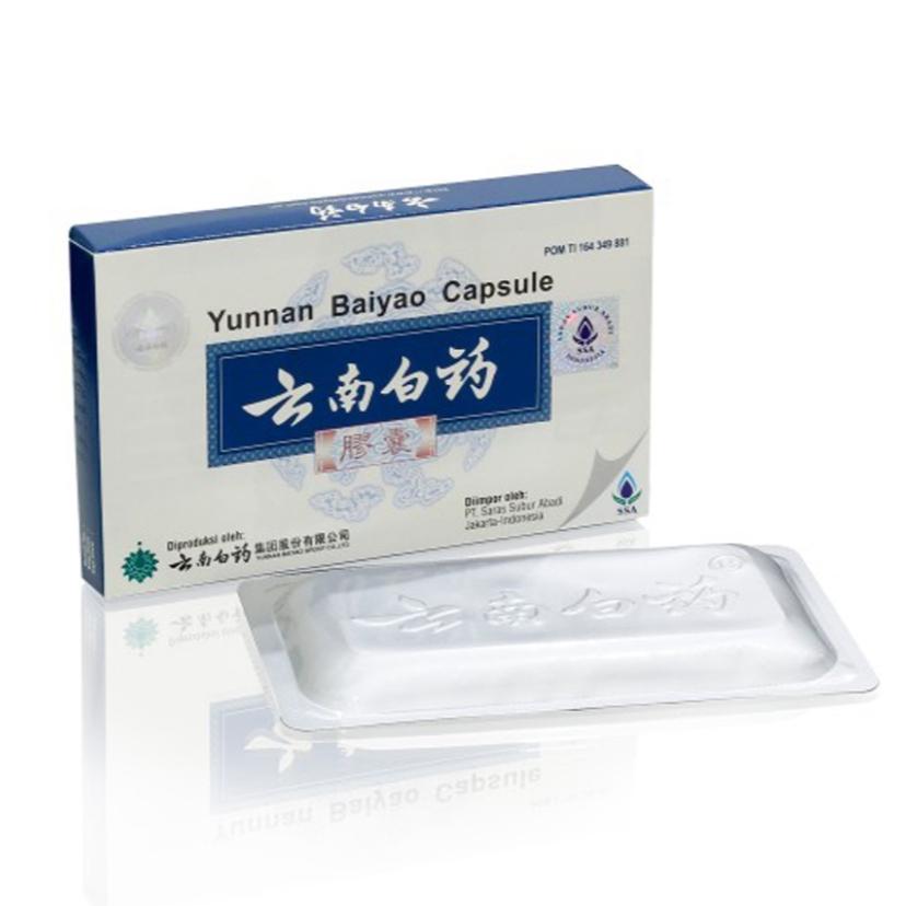 Yunnan Baiyao Obat Herbal Pereda Nyeri 16 Kapsul