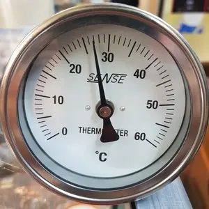 Thermometer Gauge Model Payung 3" inch SENSE 160°C / 10 cm