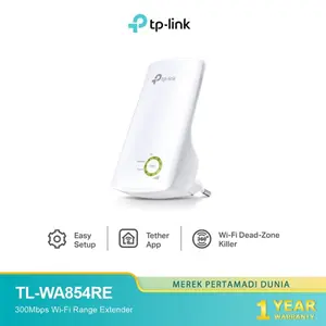 TP-LINK TL-WA854RE 300MBPS WI-FI RANGE EXTENDER