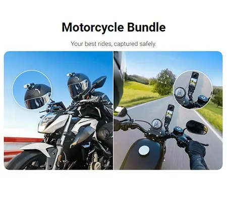 Insta 360 Accessories ACC Motorcycle Bundle Action Cam - Garansi Resmi 3