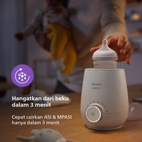 Gambar Philips Avent | Penghangat ASI | Penghangat Susu / ASI Cepat | Hangatkan Susu Secara Merata dalam 3 Menit | SCF358/00 - 275 Watt dari Philips Personal Care Official Kota Tangerang 5 Tokopedia