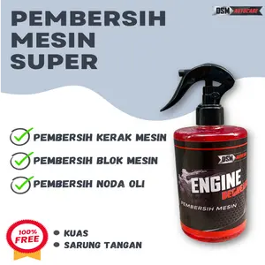 Cairan Pembersih Kerak Karat Mesin Motor Mobil Super 500ML Semprot