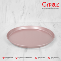 Gambar Cypruz Loyang Pizza Pan Rose Gold - 25.4 x 1.5 cm dari Cypruz Kitchenware Kota Administrasi Jakarta Utara 2 Tokopedia