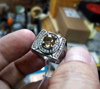 Gambar Batu Permata Natural Brown Zircon ZRC004 Size Kantoran Ikatan Perak dari CNC phoneshop Kota Administrasi Jakarta Pusat 3 Tokopedia