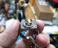 Gambar Batu Permata Natural Brown Zircon ZRC004 Size Kantoran Ikatan Perak dari CNC phoneshop Kota Administrasi Jakarta Pusat 5 Tokopedia